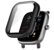 Akcesoria do smartwatchy - Etui + Szkło 2W1 Do Xiaomi Amazfit Gts 2 Mini Czarne - miniaturka - grafika 1