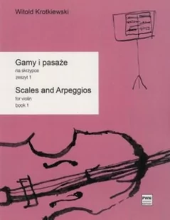 Witold Krotkiewski Gamy i pasaże na skrzypce 1 Witold Krotkiewski - Inna muzyka - miniaturka - grafika 2