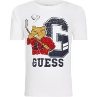 Koszulki dla chłopców - Guess T-shirt | Regular Fit - miniaturka - grafika 1