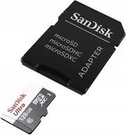Karty pamięci - Karta PNY Karta pamięci SanDisk Ultra microSDXC 128 GB 100 MB/s + Adapter - miniaturka - grafika 1