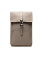 Plecaki - Rains Plecak Backpack 12200 Beżowy - miniaturka - grafika 1