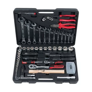 KS Tools KS Tools Zestaw narzędzi Superlock 88 elementów 1/4 + 1/2 cala 9110688 - Pozostałe narzędzia ogrodowe - miniaturka - grafika 1