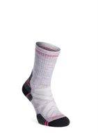 Skarpetki sportowe męskie - Skarpety damskie Smartwool Hike Targeted Cushion Crew Socks - purple eclipse - miniaturka - grafika 1