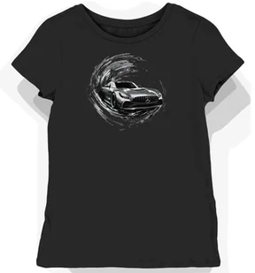 Motorsportowa Ekscytacja: Koszulka damska czarna z Futurystycznym Mercedesem XXL - Koszulki i topy damskie Motorsportowa Ekscytacja: Koszulka damska czarna z Futurystycznym Mercedesem XXL - Koszulki i topy damskie - miniaturka - grafika 1