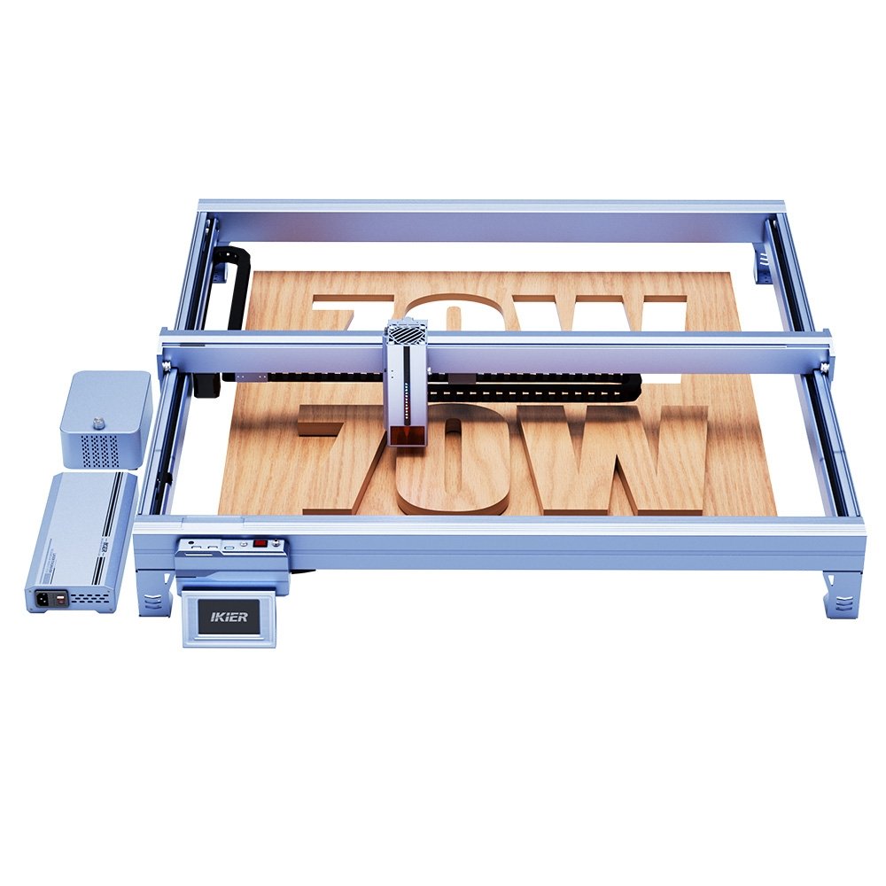 IKIER K70 MAX 70W Laser Engraver 850×800mm Working Area 0 01mm High Precision 0 1×0 15mm Ultra-Fine Spot 400mm/s Fast Spe