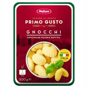 Melissa Primo Gusto Gnocchi oryginalne włoskie kopytka 500 g - Szybkie dania obiadowe - miniaturka - grafika 1