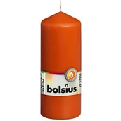 Świece - Świeca pieńkowa 15 x 5,8 cm mango BOLSIUS - miniaturka - grafika 1