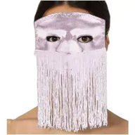 Dodatki do strojów karnawałowych - Guirca Maska "Tancerka Brzucha", różowa, GUIRCA GU12419 - miniaturka - grafika 1