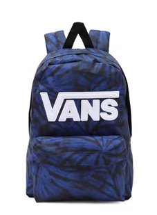 Vans, Plecak sportowy New Skool Backpack 20L, VN0002TLKEJ1, Granatowy - Plecaki - miniaturka - grafika 1