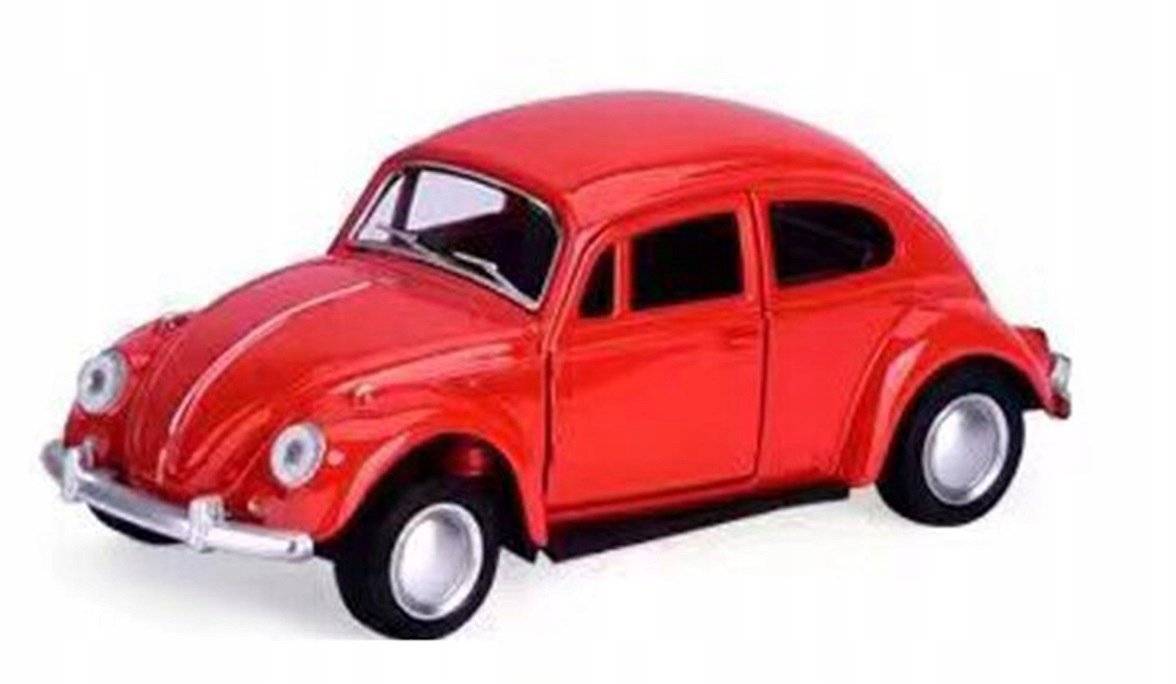 Auto Garbus Metalowy Model Vintage Kolekcjonerski Różne Kolory