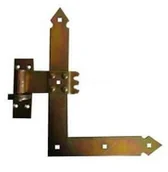 Zawiasy, okucia i inne akcesoria - UNIMET ZAWIAS DRZWIOWY KĄTOWY OCYNKOWANY 300MM 2 SZTUKI ZAW K 30ZN [6693148] - miniaturka - grafika 1