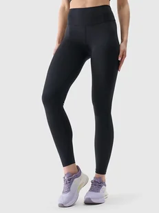 4F Legginsy sportowe w kolorze czarnym - Spodnie sportowe damskie - miniaturka - grafika 1
