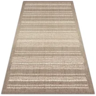 Dywany - Modny winylowy dywan Beżowa tkanina 80x120 cm - miniaturka - grafika 1