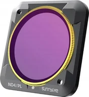 Akcesoria do kamer sportowych - SunnyLife FILTR HYBRYDOWY SZARY Z POLARYZACJĄ ND4/PL DO DJI OSMO ACTION 2 - miniaturka - grafika 1