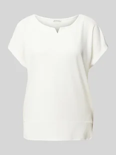 T-shirt o kroju regular fit z mieszanki materiałów - Koszulki i topy damskie - miniaturka - grafika 1