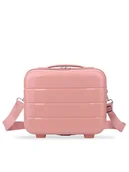 Walizki - Semi Line Kuferek T5906-1 Różowy - miniaturka - grafika 1