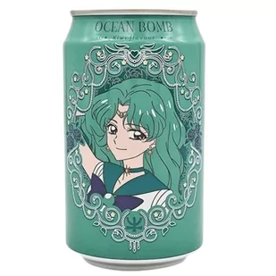 Napój Sailor Moon Kiwi Ocean Bomb 330ml - Soki i napoje niegazowane - miniaturka - grafika 1