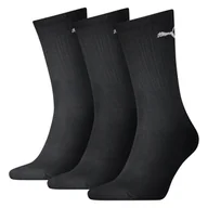 Skarpetki męskie - Skarpety wysokie PUMA PUMA CREW SOCK LIGHT 3P 90794001 – Czarny - miniaturka - grafika 1