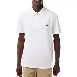 Koszulka Lacoste Polo Regular Fit DH0783-001 - biała - Koszulki męskie - miniaturka - grafika 1