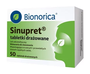 Bionorica Sinupret 50 szt. - Przeziębienie i grypa - miniaturka - grafika 1