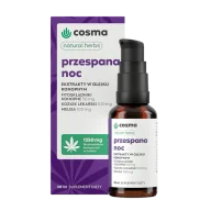 Układ nerwowy - Cosma Cannabis Przespana Noc Natural Herbs Olejek - miniaturka - grafika 1