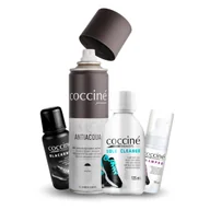 Środki do obuwia i ubrań - Zestaw do Czyszczenia Czarnych Butów Pasta Wodoodporny Impregnat 4w1 - miniaturka - grafika 1