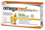 Witaminy i minerały - Omegamed baby + D Dha z Alg 30 kaspułek - miniaturka - grafika 1