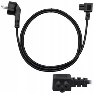 Kabel zasilający do zasilacza (koniczynka) 1m - Kable komputerowe i do monitorów - miniaturka - grafika 1