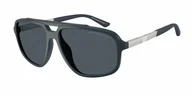 Okulary przeciwsłoneczne - Okulary Przeciwsłoneczne Emporio Armani EA 4236U Dark Blue - miniaturka - grafika 1