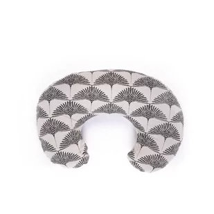 Zaffiro, Poduszka do karmienia, Velvet, Grey fern, 140 cm - Poduszki do karmienia - miniaturka - grafika 1
