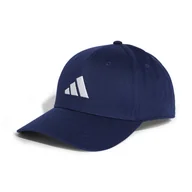 Czapki damskie - Czapka z daszkiem ADIDAS BB CAP COT NL JP0393 – Granatowy - miniaturka - grafika 1