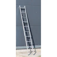 Drabiny - ALVE Aluminiowa jednoczęściowa drabina EUROSTYL, 1x10 szczebli, długość 2,84 m 558002 - miniaturka - grafika 1
