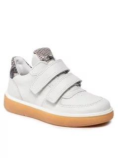 Buty dla chłopców - Ecco Sneakersy Street Tray K 70525260248 Biały - grafika 1