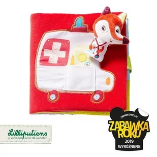 Lilliputiens Książeczka wielofunkcyjna Doctor Alice 9782930417271 - Tory, garaże, parkingi - miniaturka - grafika 1