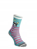 Skarpety termoaktywne - Skarpety merino damskie Darn Tough Animal Haus Crew Lightweight - lagoon rozmiar: S - miniaturka - grafika 1