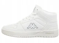 Moda i Uroda OUTLET - BUTY sportowe KAPPA CODA MID 243406OC-1010 wysokie białe eko skóra 44 - miniaturka - grafika 1