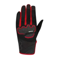 Rękawice motocyklowe - Rękawice MC Bering Breeze Czarny/CzerwonyL - miniaturka - grafika 1
