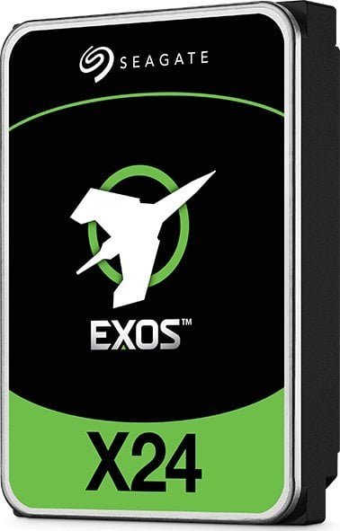SEAGATE Exos X24 24TB HDD SAS 12Gb/s 7200rpm 512MB cache 8,89cm 3,5Zoll 24x7 SED 512e/4KN ST24000NM005H
