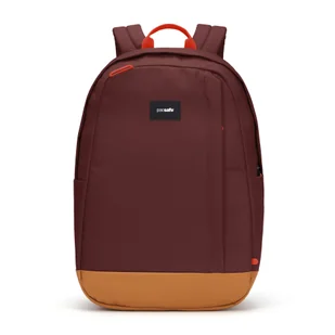 Plecak antykradzieżowy miejski Pacsafe Go 25 l - bordowy - Plecaki - miniaturka - grafika 1