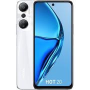 Telefony komórkowe - Infinix HOT 20 NFC 6/128GB biały - miniaturka - grafika 1