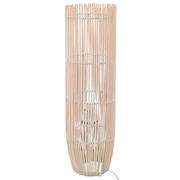 Lampy stojące - VidaXL Lampa podłogowa, wiklina, biała, 61 cm, E27 289599 - miniaturka - grafika 1