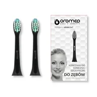 Końcówki do szczoteczek elektrycznych - Oromed Końcówka  oromed Końcówki do szczoteczki sonicznej ORO-BRUSH BLACK ORO-BRUSH BLACK - miniaturka - grafika 1
