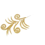 Ozdoby bożonarodzeniowe - Gałązka brokat 40 cm mix - miniaturka - grafika 1