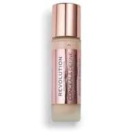 Podkłady do twarzy - Makeup Revolution Conceal & Define podkład kryjący odcień F4 23 ml - miniaturka - grafika 1