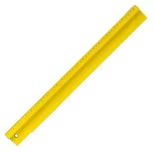 Leniar Leniar Linia Ciężka 50cm Metal żólty 30380 - Akcesoria kreślarskie - miniaturka - grafika 1
