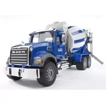 Bruder Top Profi - MACK Betoniarka 02814 - Samochody i pojazdy dla dzieci - miniaturka - grafika 1