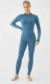 Pozostała odzież narciarska - Komplet bielizny damskiej termoaktywnej Viking Primeone 7000 turkusowy - S - miniaturka - grafika 1