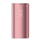 Etui i futerały do telefonów - Samsung Pokrowiec Smart Clear View do S8 Plus G955 różowy - miniaturka - grafika 1