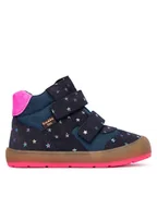 Buty dla dziewczynek - Froddo Trzewiki Ollie Lumi Tex G2110152-4 S Granatowy - miniaturka - grafika 1