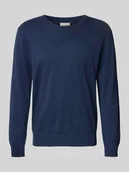 Swetry męskie - Longsleeve z domieszką lnu - miniaturka - grafika 1